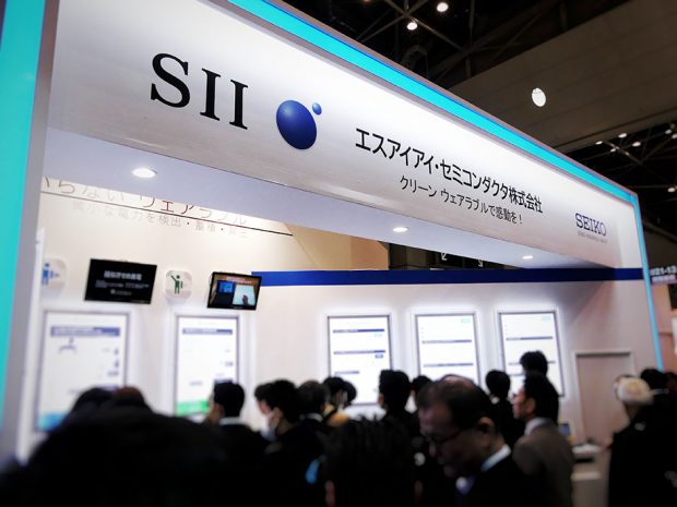 SIIセミコンダクタ社のブース